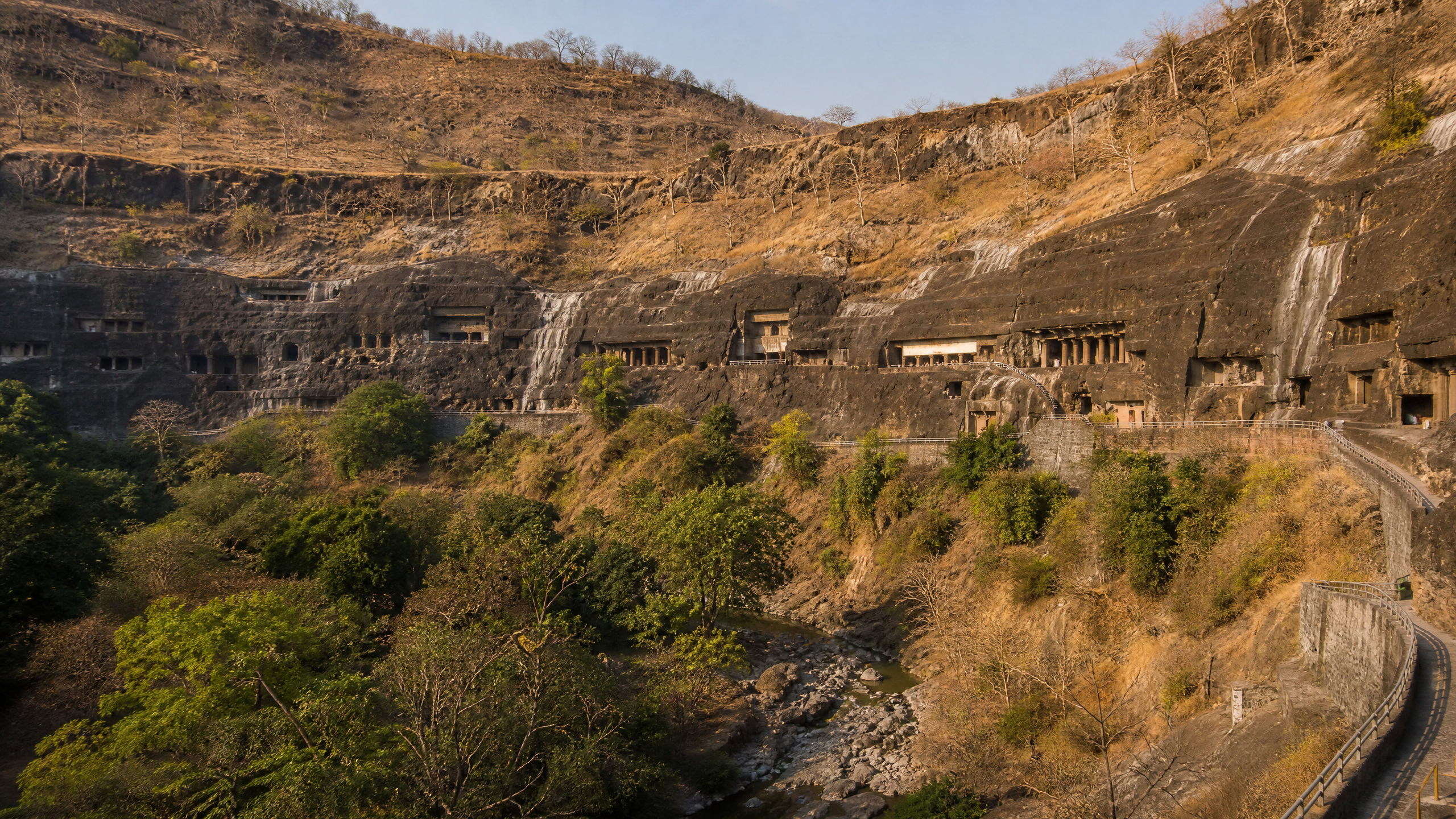 Ajanta Caves in Chhatrapati Sambhajinagar, Maharashtra