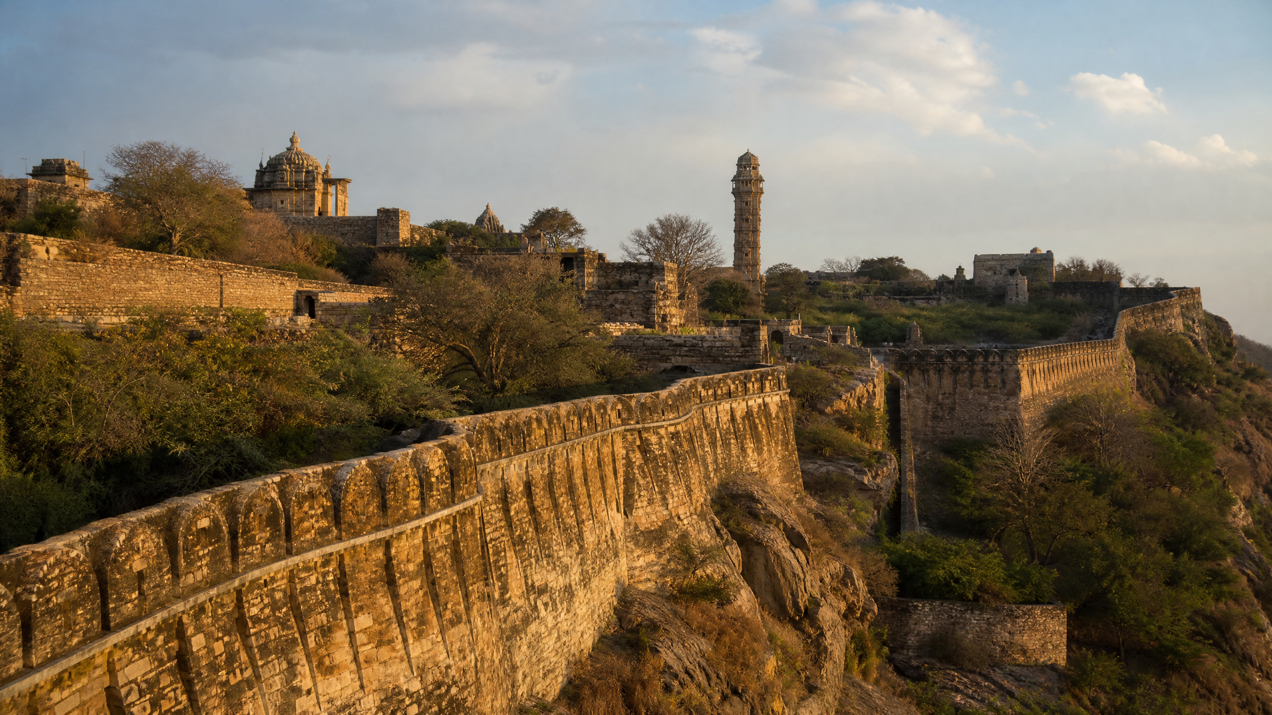 Chittorgarh Fort in Chittorgarh, Rajasthan