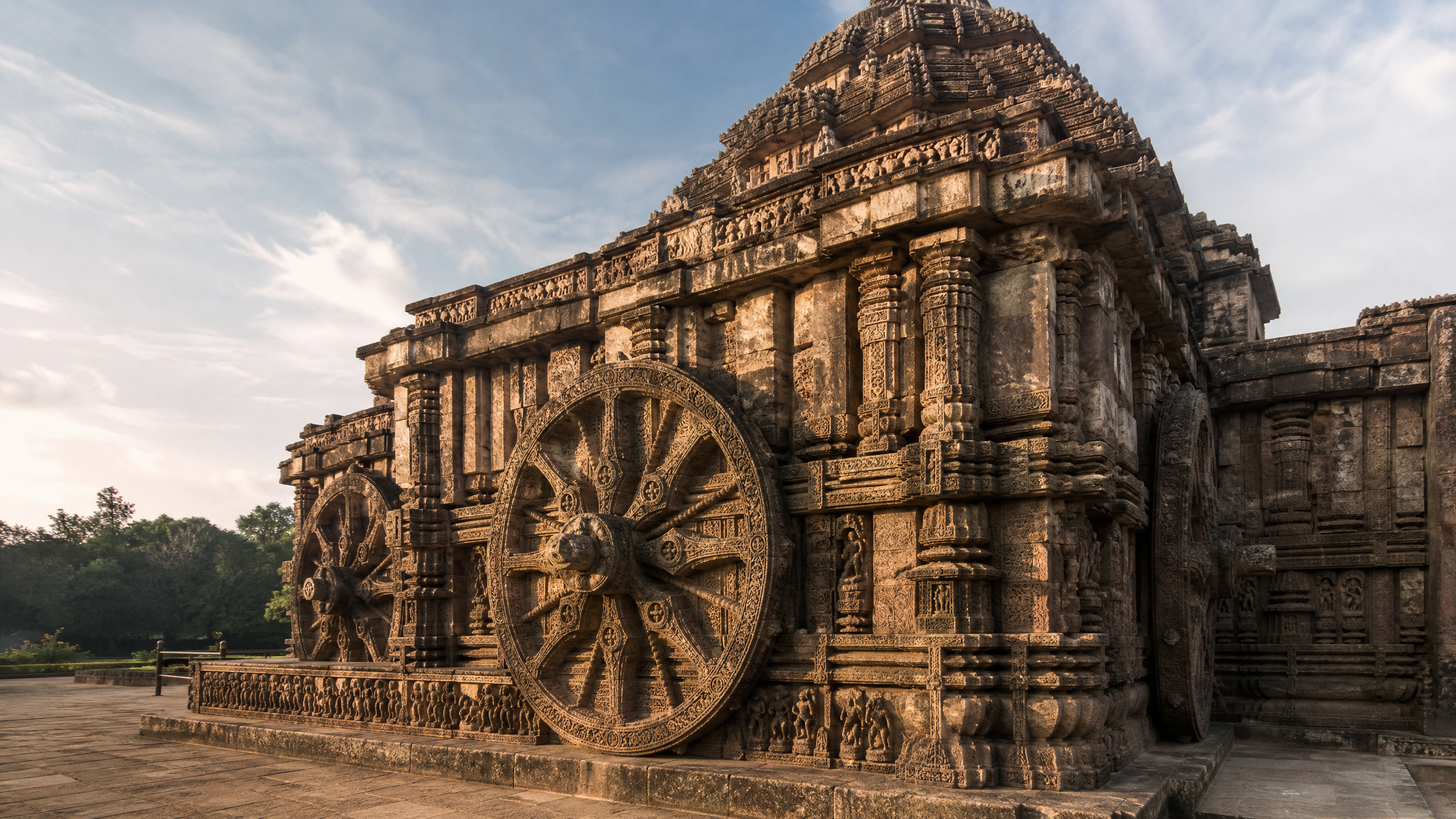 Konark Sun Temple in Konark, Odisha