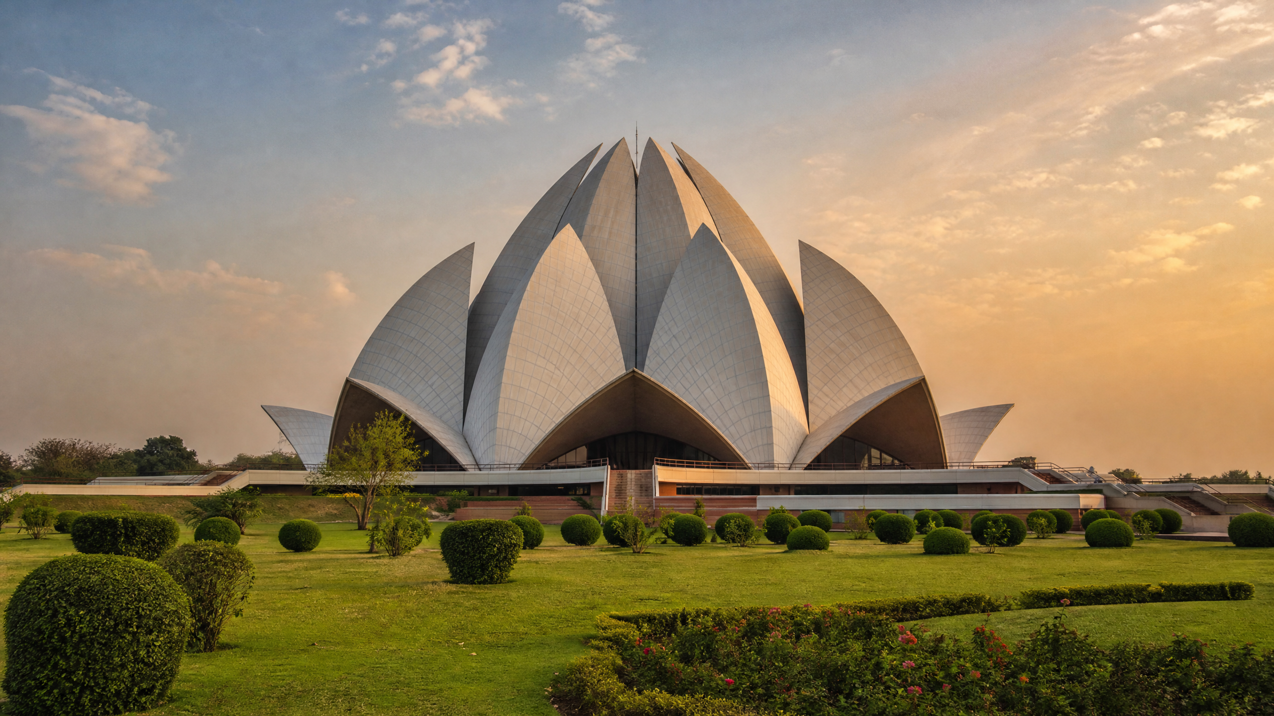 Lotus Temple in New Delhi, Delhi