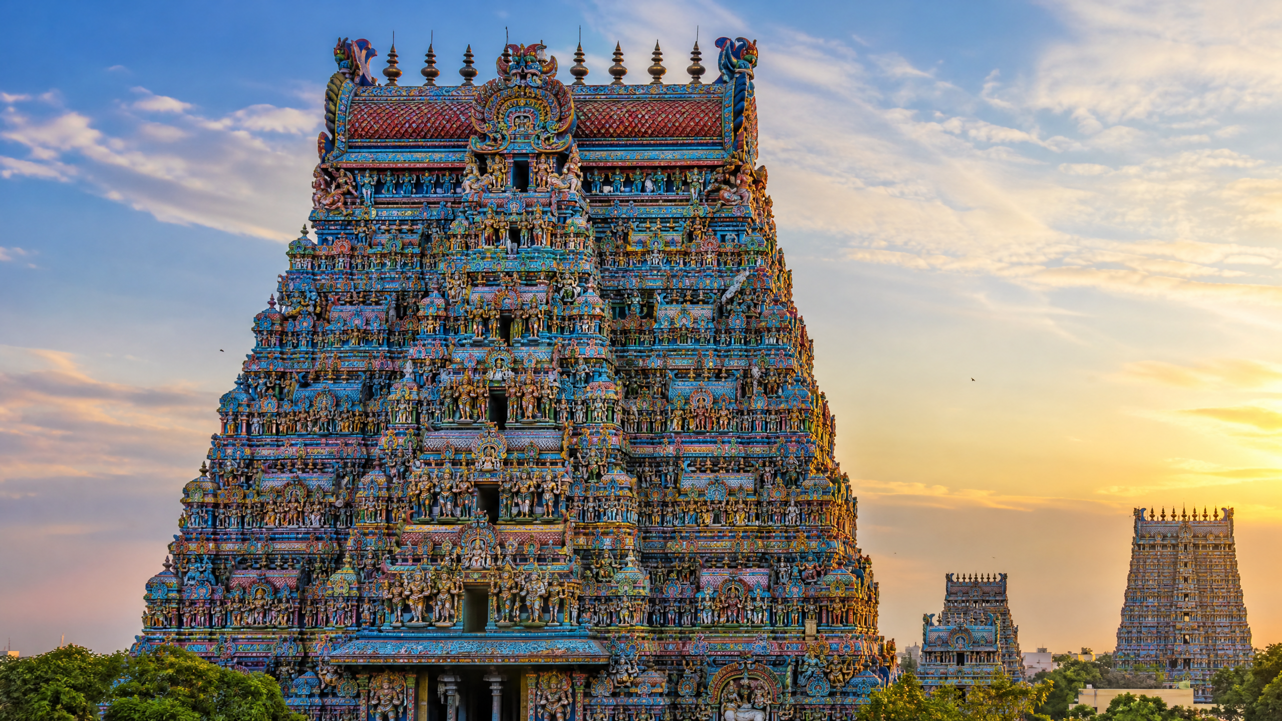 Meenakshi Temple in Madurai, Tamil Nadu