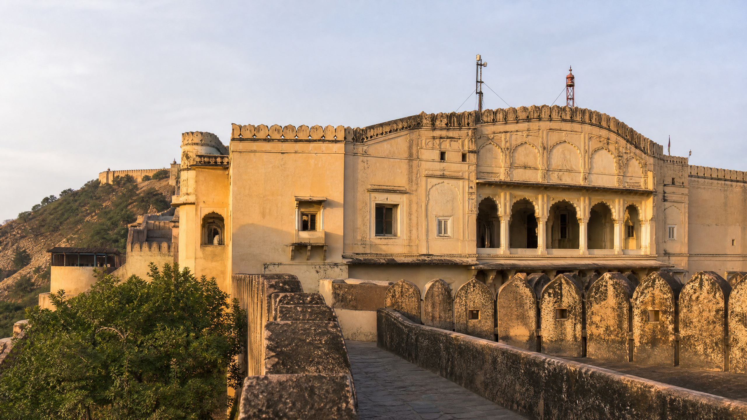 Nahargarh Fort in Jaipur, Rajasthan