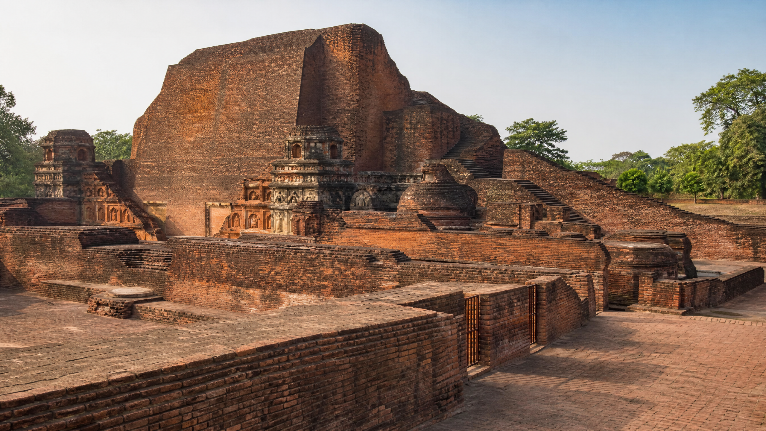 Nalanda Mahavihara in Nalanda, Bihar
