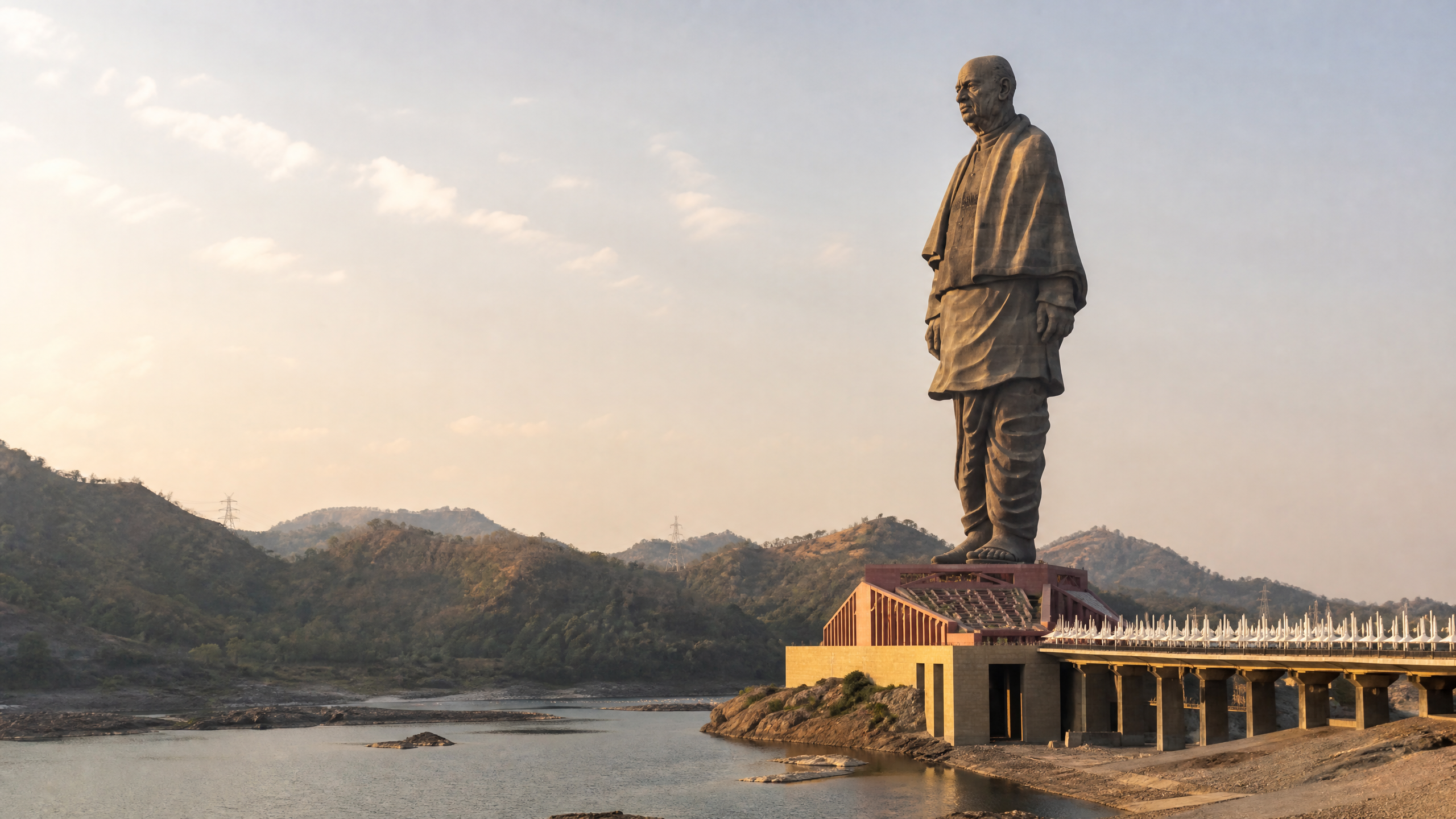 Statue of Unity in Kevadia, Gujarat