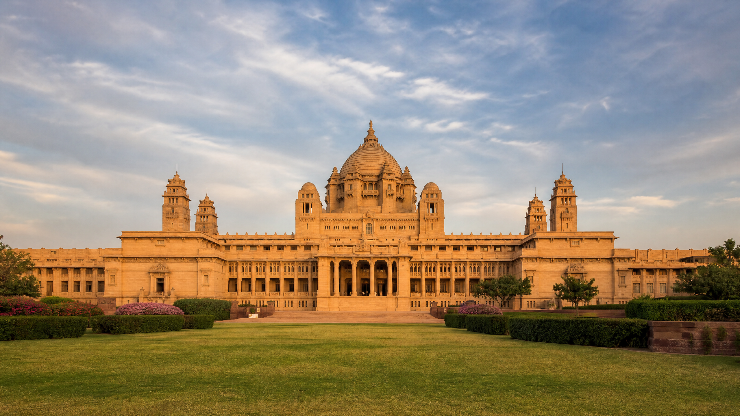 Umaid Bhawan Palace in Jodhpur, Rajasthan